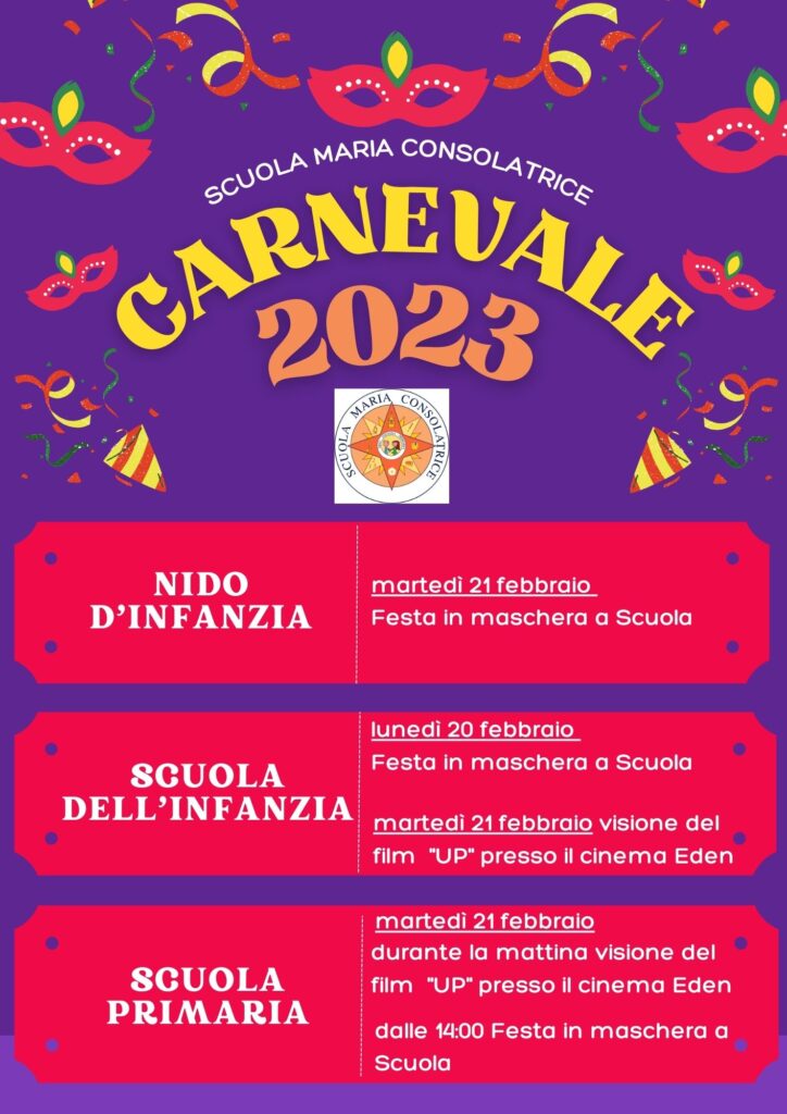 FESTA DI CARNEVALE 2023